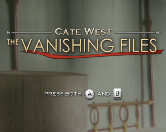 Cate West: The Vanishing Files