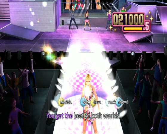 Hannah Montana: The Movie Screenshot 8 (Nintendo Wii (EU Version))