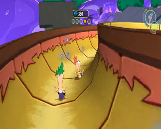 Phineas And Ferb: Across The 2nd Dimension Screenshot 6 (Nintendo Wii (US Version))