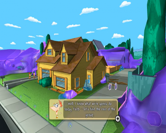 Phineas And Ferb: Across The 2nd Dimension Screenshot 12 (Nintendo Wii (US Version))