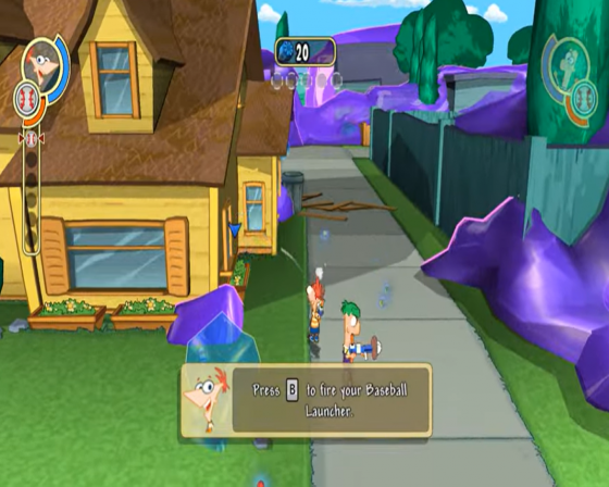 Phineas And Ferb: Across The 2nd Dimension Screenshot 14 (Nintendo Wii (EU Version))