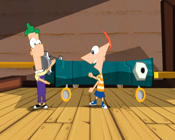 Phineas And Ferb: Across The 2nd Dimension Screenshot 25 (Nintendo Wii (EU Version))