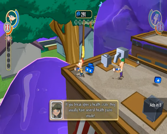 Phineas And Ferb: Across The 2nd Dimension Screenshot 28 (Nintendo Wii (EU Version))