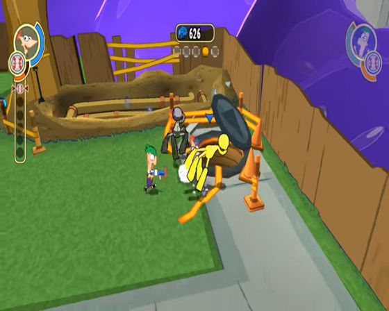 Phineas And Ferb: Across The 2nd Dimension Screenshot 39 (Nintendo Wii (US Version))