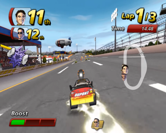 NASCAR Kart Racing Screenshot 6 (Nintendo Wii (US Version))