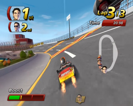 NASCAR Kart Racing Screenshot 25 (Nintendo Wii (US Version))