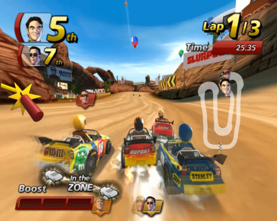 NASCAR Kart Racing Screenshot 33 (Nintendo Wii (US Version))