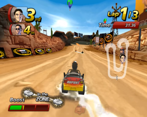 NASCAR Kart Racing Screenshot 34 (Nintendo Wii (US Version))