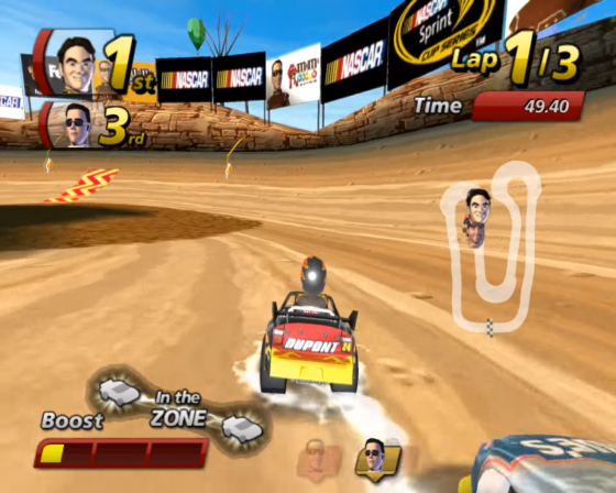 NASCAR Kart Racing Screenshot 36 (Nintendo Wii (US Version))