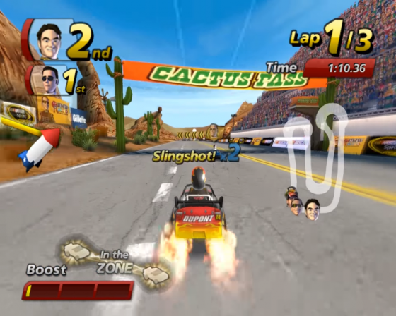 NASCAR Kart Racing Screenshot 37 (Nintendo Wii (US Version))