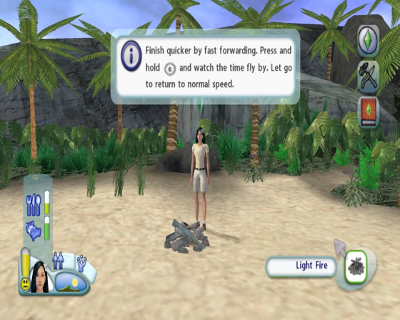 The Sims 2: Castaway Screenshot 20 (Nintendo Wii (US Version))