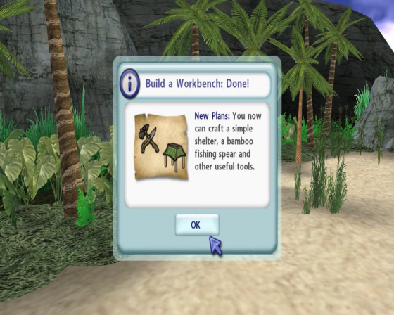 The Sims 2: Castaway Screenshot 21 (Nintendo Wii (US Version))