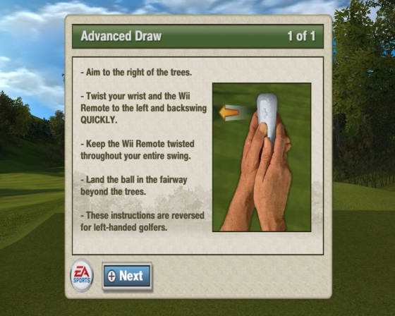 Tiger Woods PGA Tour 10 Screenshot 27 (Nintendo Wii (US Version))