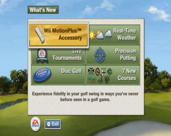 Tiger Woods PGA Tour 10 Screenshot 44 (Nintendo Wii (US Version))