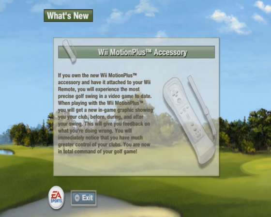 Tiger Woods PGA Tour 10 Screenshot 45 (Nintendo Wii (US Version))