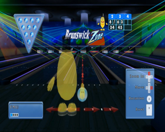 Brunswick Zone Cosmic Bowling Screenshot 8 (Nintendo Wii (US Version))