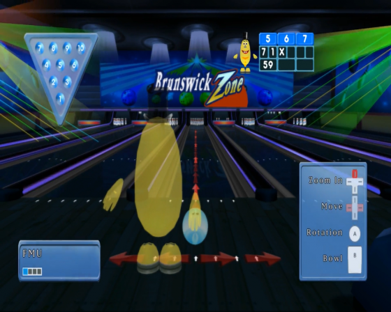 Brunswick Zone Cosmic Bowling Screenshot 22 (Nintendo Wii (US Version))