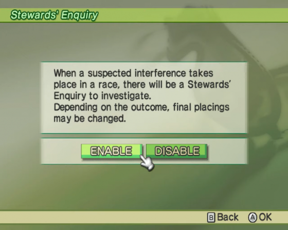 G1 Jockey Wii 2008 Screenshot 23 (Nintendo Wii (EU Version))