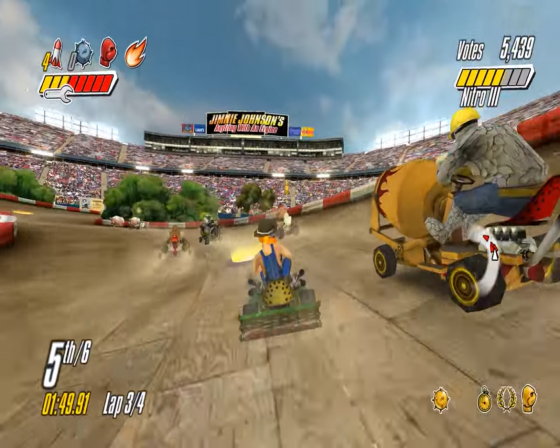 Jimmie Johnson's Anything With An Engine Screenshot 41 (Nintendo Wii (US Version))