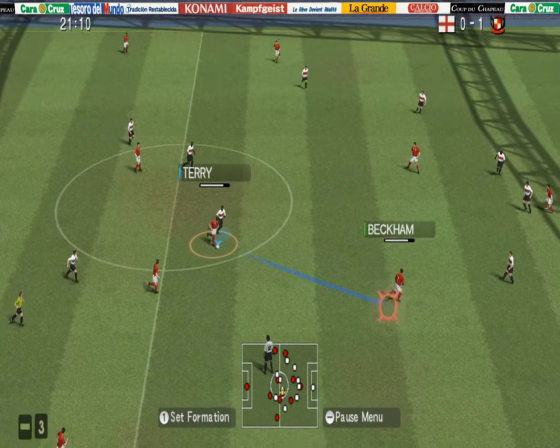 PES 2008: Pro Evolution Soccer Screenshot 55 (Nintendo Wii (US Version))