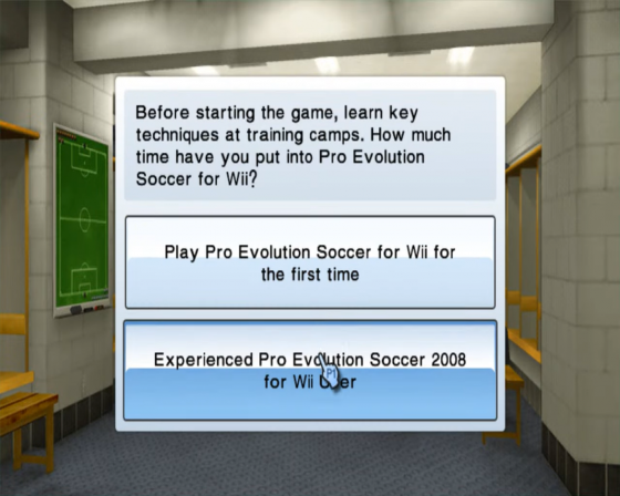 PES 2009: Pro Evolution Soccer Screenshot 12 (Nintendo Wii (US Version))