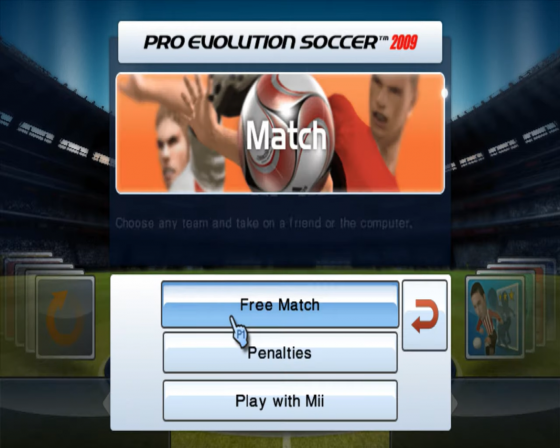 PES 2009: Pro Evolution Soccer Screenshot 14 (Nintendo Wii (US Version))