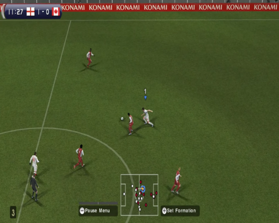 Pro Evolution Soccer 2011 Screenshot 17 (Nintendo Wii (US Version))