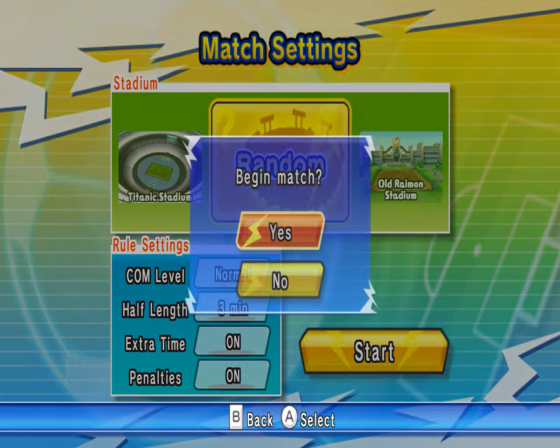 Inazuma Eleven Strikers Screenshot 38 (Nintendo Wii (EU Version))