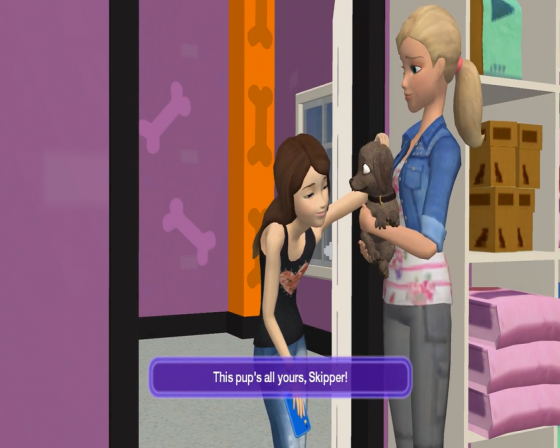 Barbie And Her Sisters: Puppy Rescue Screenshot 57 (Nintendo Wii (US Version))