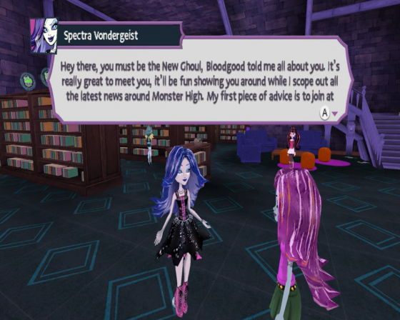 Monster High: New Ghoul In School Screenshot 5 (Nintendo Wii (US Version))