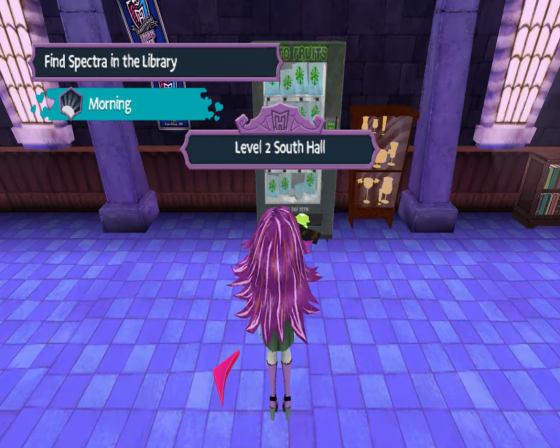 Monster High: New Ghoul In School Screenshot 6 (Nintendo Wii (US Version))