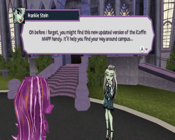 Monster High: New Ghoul In School Screenshot 24 (Nintendo Wii (US Version))