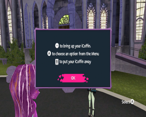 Monster High: New Ghoul In School Screenshot 25 (Nintendo Wii (US Version))