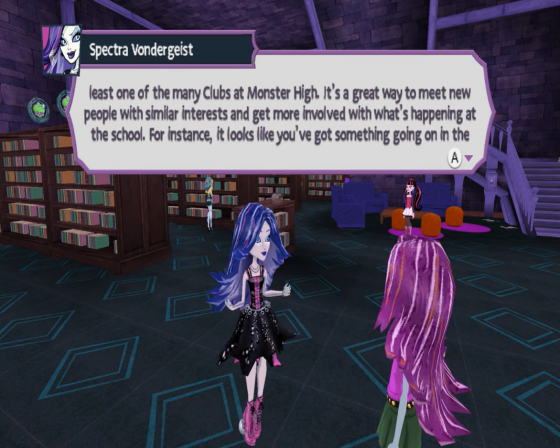 Monster High: New Ghoul In School Screenshot 29 (Nintendo Wii (US Version))