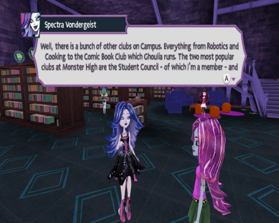 Monster High: New Ghoul In School Screenshot 31 (Nintendo Wii (US Version))