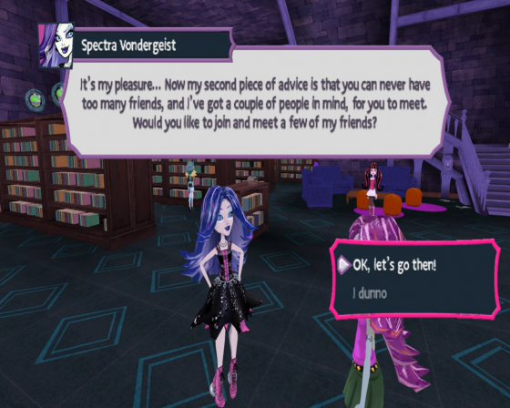 Monster High: New Ghoul In School Screenshot 33 (Nintendo Wii (US Version))