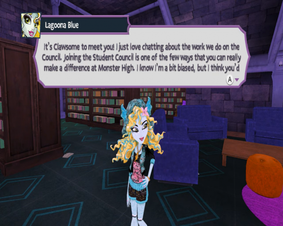 Monster High: New Ghoul In School Screenshot 46 (Nintendo Wii (US Version))