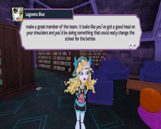 Monster High: New Ghoul In School Screenshot 47 (Nintendo Wii (US Version))