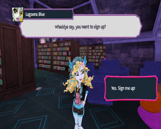 Monster High: New Ghoul In School Screenshot 49 (Nintendo Wii (EU Version))