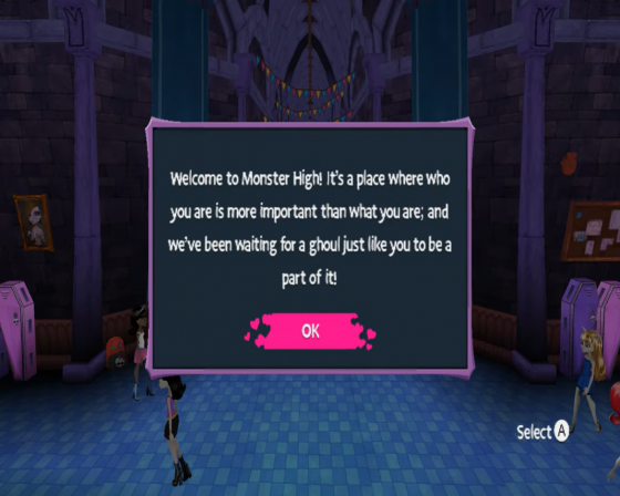 Monster High: New Ghoul In School Screenshot 51 (Nintendo Wii (US Version))