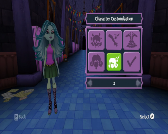 Monster High: New Ghoul In School Screenshot 54 (Nintendo Wii (US Version))