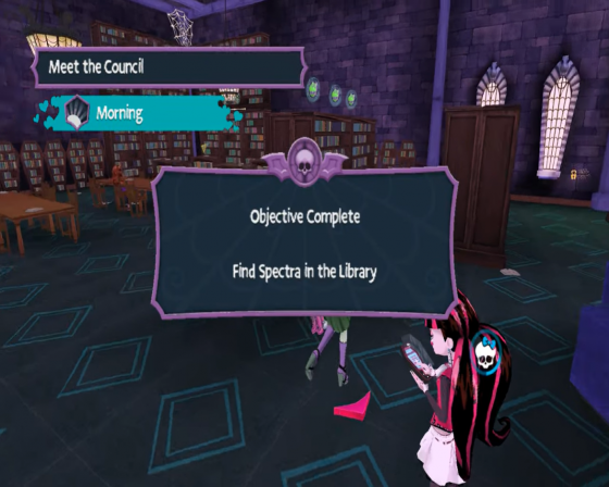 Monster High: New Ghoul In School Screenshot 55 (Nintendo Wii (US Version))