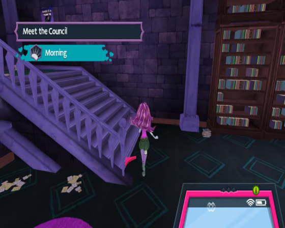 Monster High: New Ghoul In School Screenshot 60 (Nintendo Wii (EU Version))