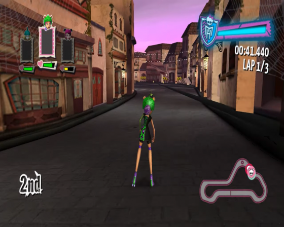 Monster High: Skultimate Roller Maze Screenshot 6 (Nintendo Wii (US Version))