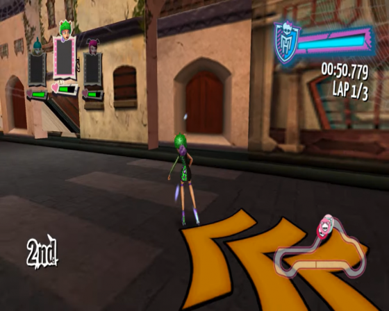 Monster High: Skultimate Roller Maze Screenshot 9 (Nintendo Wii (EU Version))