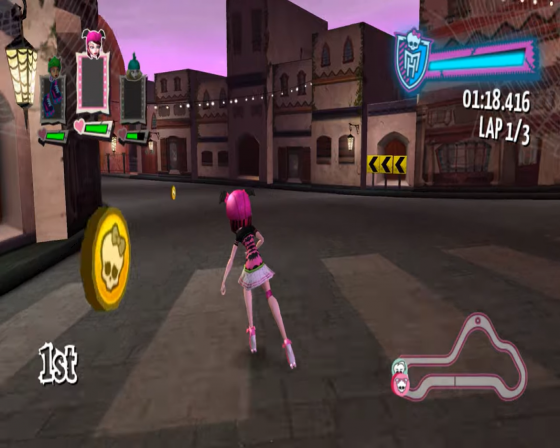 Monster High: Skultimate Roller Maze Screenshot 12 (Nintendo Wii (US Version))