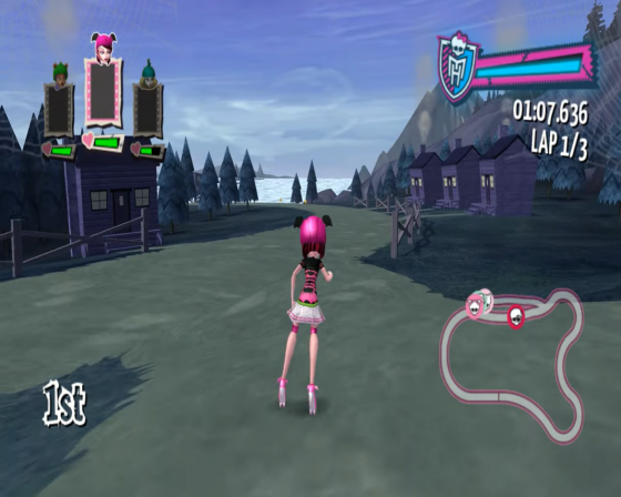 Monster High: Skultimate Roller Maze Screenshot 44 (Nintendo Wii (US Version))