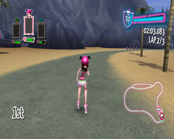 Monster High: Skultimate Roller Maze Screenshot 51 (Nintendo Wii (US Version))