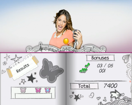 Violetta: Rhythm & Music Screenshot 58 (Nintendo Wii (US Version))