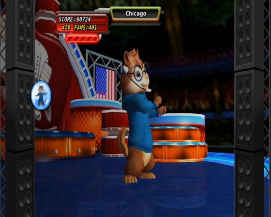 Alvin And The Chipmunks: The Squeakquel Screenshot 11 (Nintendo Wii (US Version))